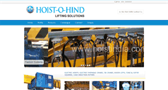 Desktop Screenshot of hoist-o-hind.com