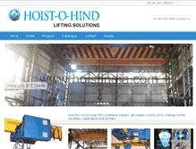 Tablet Screenshot of hoist-o-hind.com